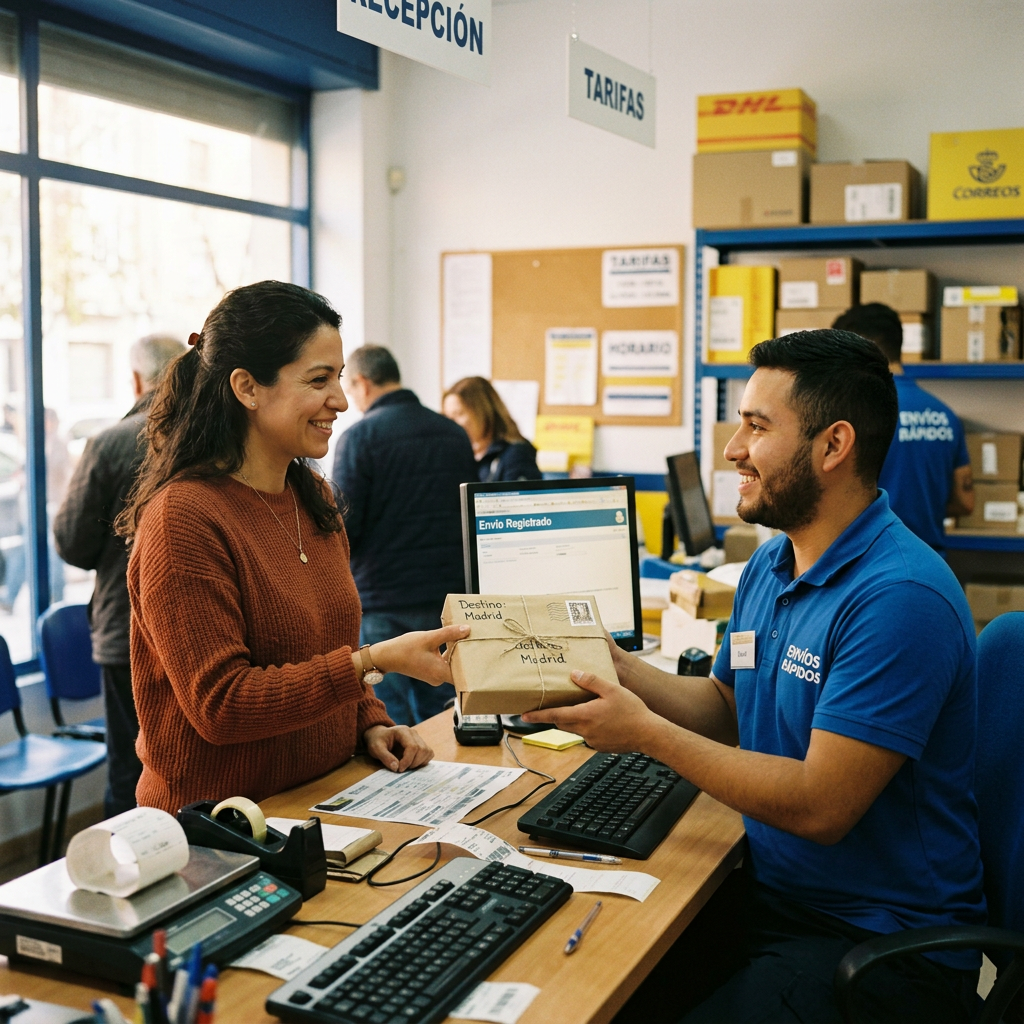Entrega de envio personal